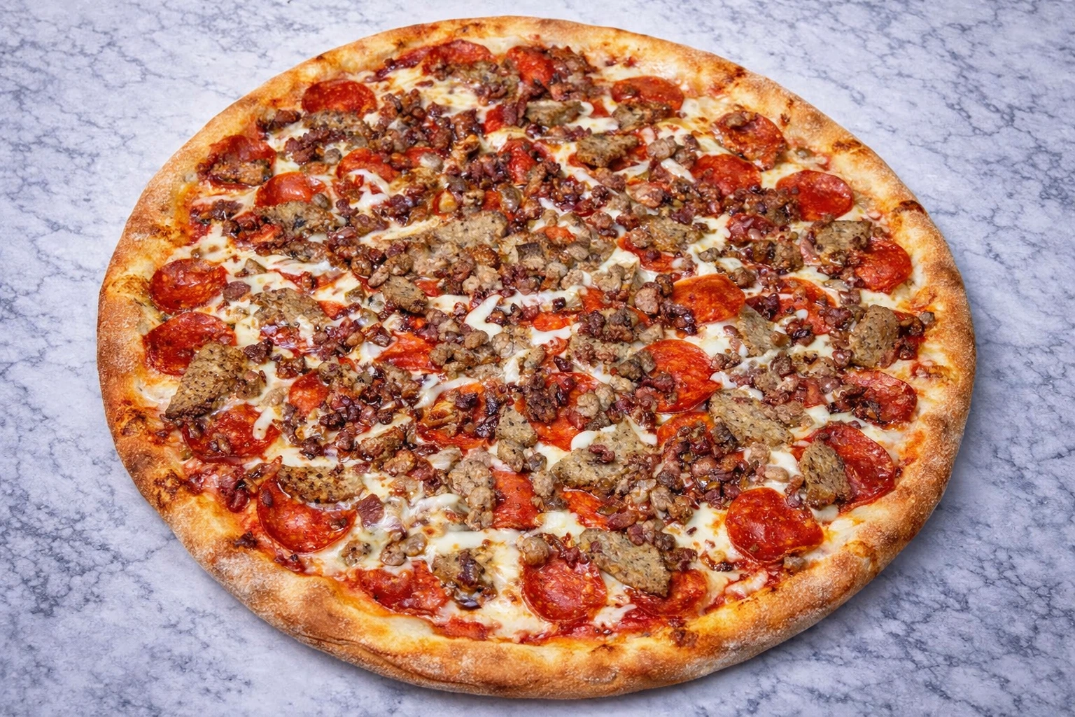 NAPLES ROUND GOURMET PIZZAS banner